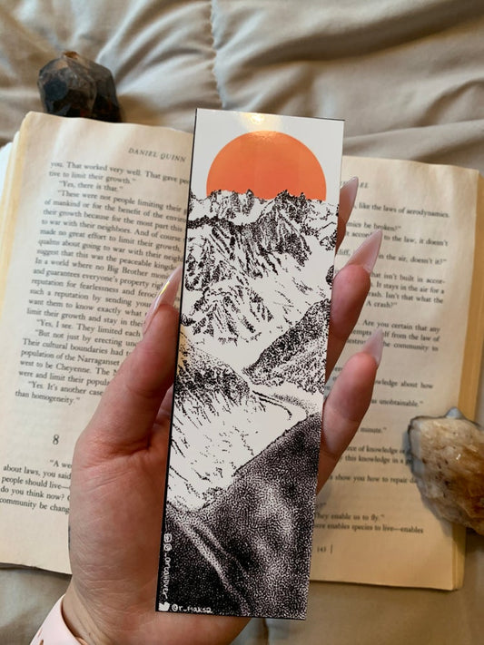 Mountain Sun Bookmark