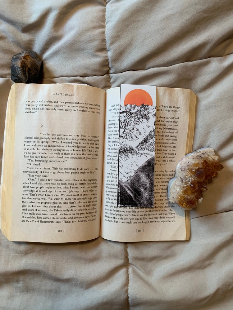 Mountain Sun Bookmark