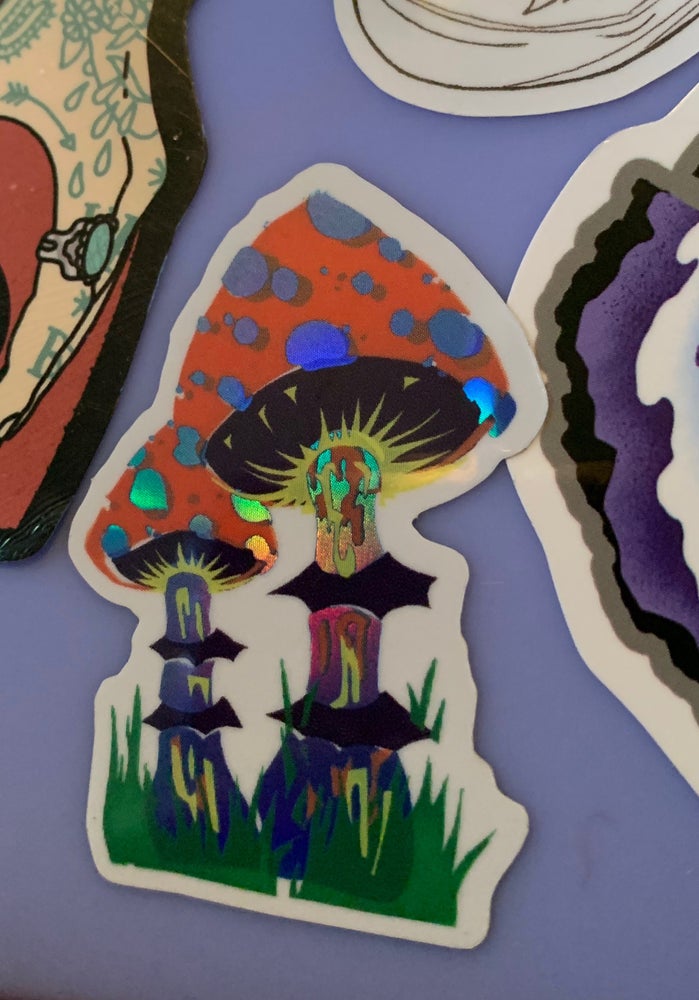 Magic Mushrooms Sticker