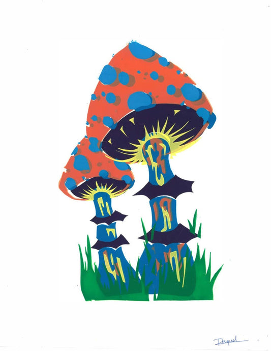 Magic Mushrooms Poster